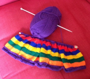 Knitting; Day 3